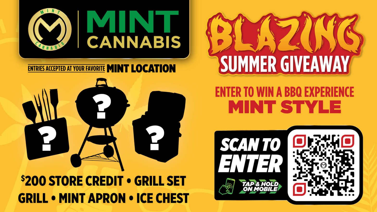 Blazing Summer Giveaway: Win Big with Mint Cannabis! | Mint Deals